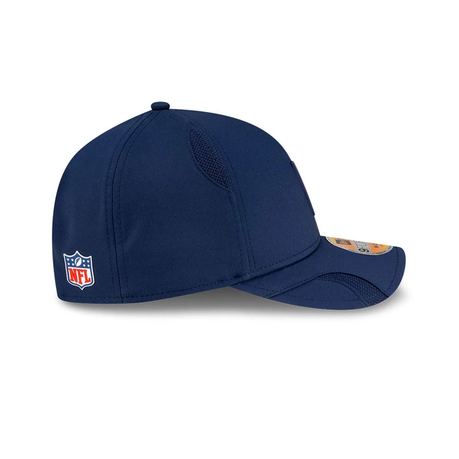 This is a Dallas Cowboys NFL Sideline 2025 Dark Blue 9FORTY M-Crown Adjustable Cap 6