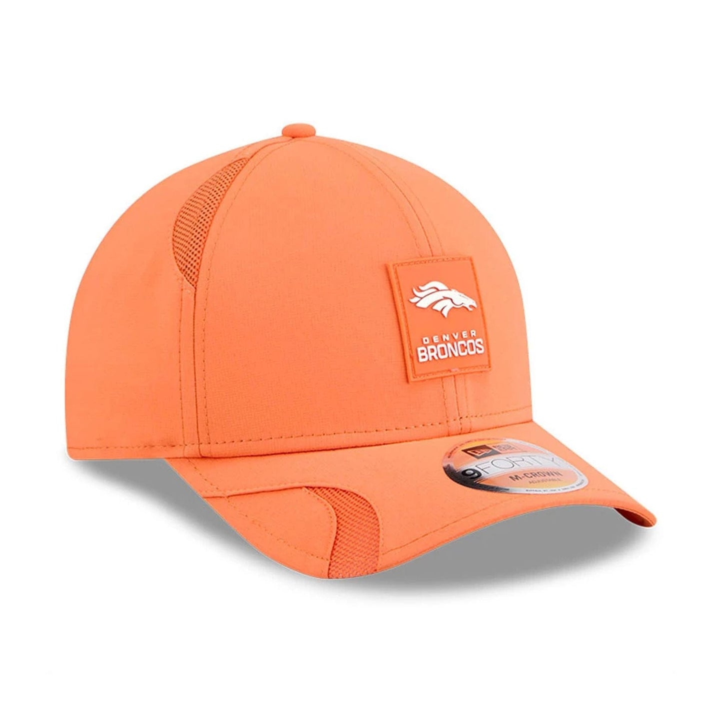 This is a Denver Broncos NFL Sideline 2025 Orange 9FORTY M-Crown Adjustable Cap 4