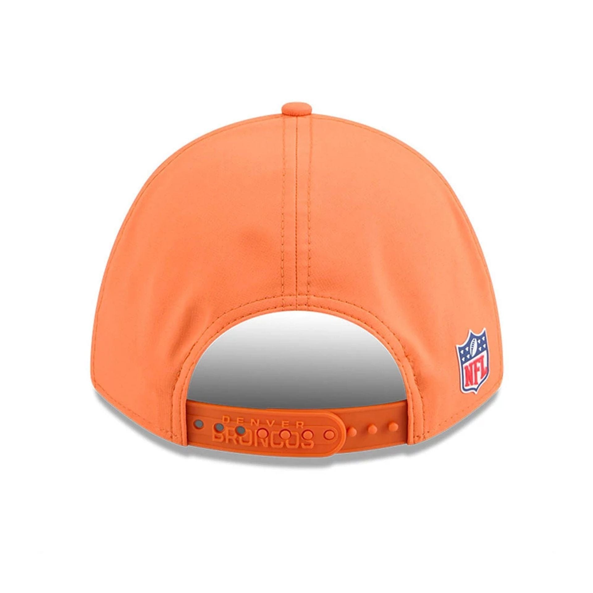 This is a Denver Broncos NFL Sideline 2025 Orange 9FORTY M-Crown Adjustable Cap 7