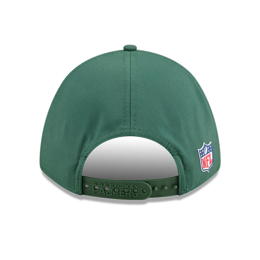 This is a Green Bay Packers NFL Sideline 2025 Dark Green 9FORTY M-Crown Adjustable Cap 7