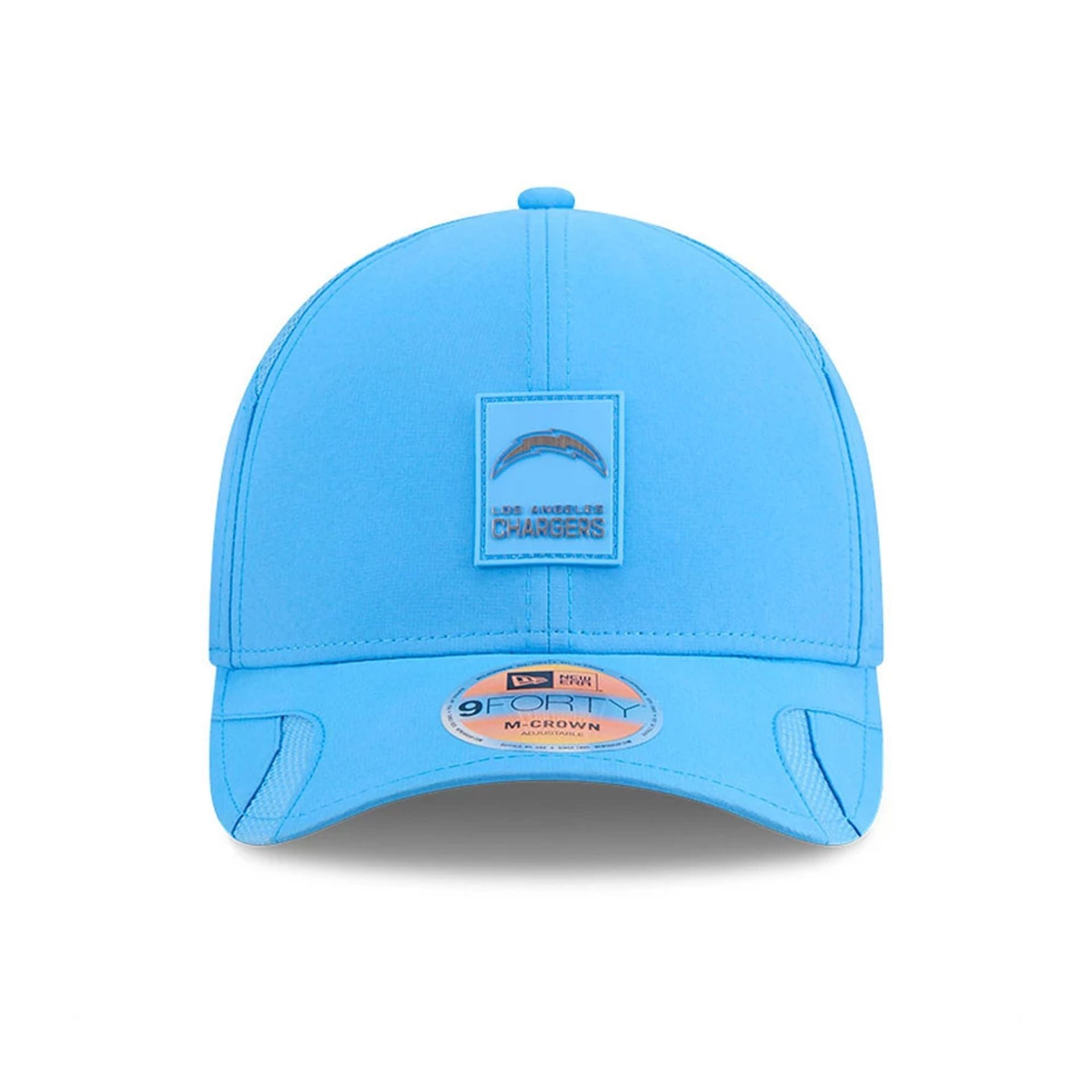 This is a LA Chargers NFL Sideline 2025 Blue 9FORTY M-Crown Adjustable Cap 3