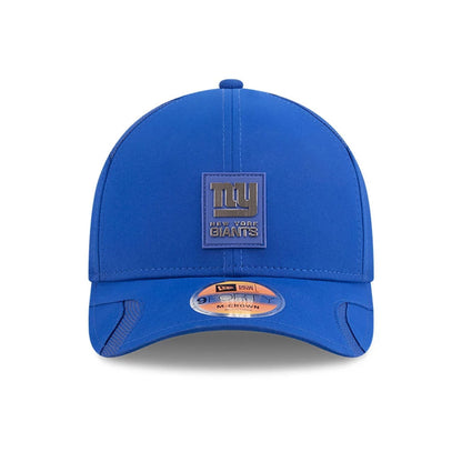 This is a New York Giants NFL Sideline 2025 Blue 9FORTY M-Crown Adjustable Cap 3