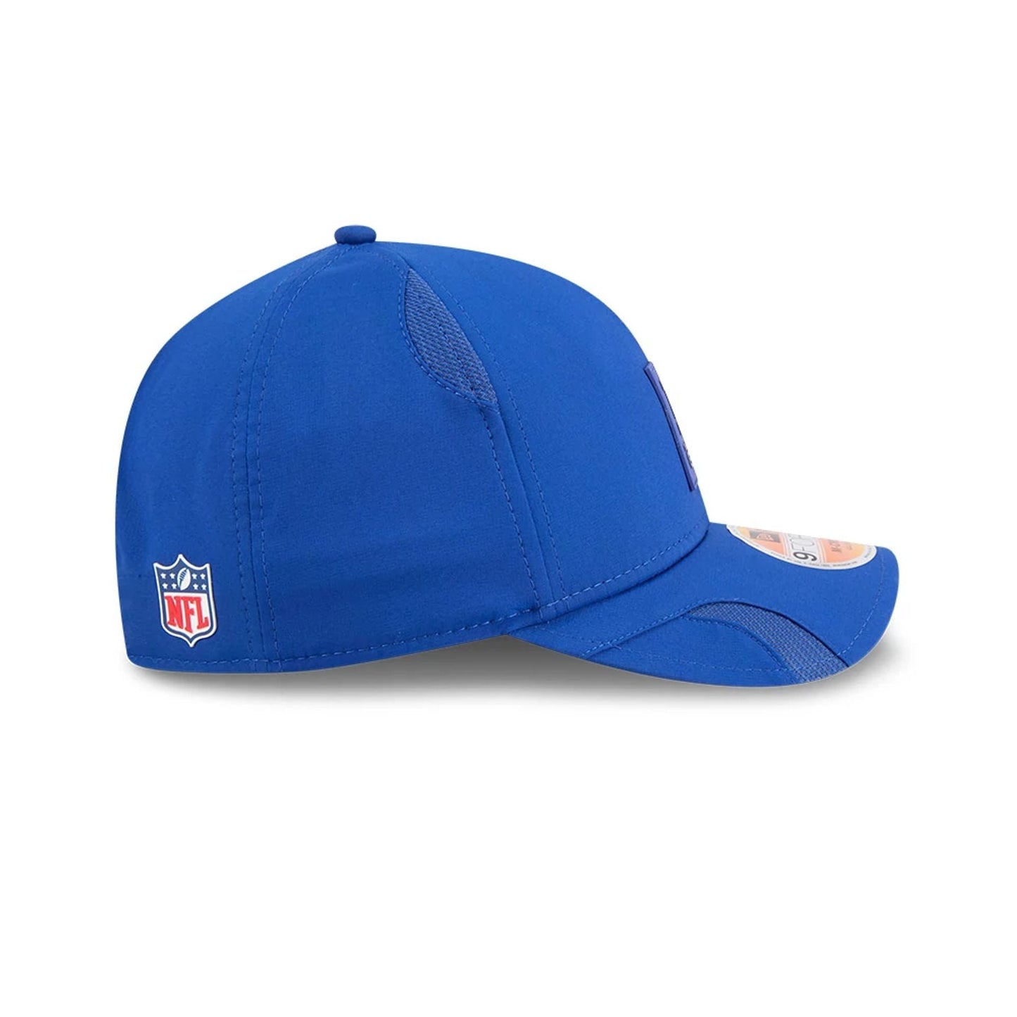 This is a New York Giants NFL Sideline 2025 Blue 9FORTY M-Crown Adjustable Cap 4