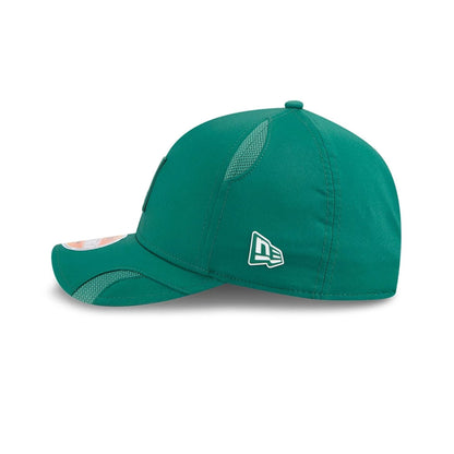 This is a New York Jets NFL Sideline 2025 Green 9FORTY M-Crown Adjustable Cap 6