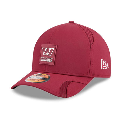 This is a Washington Commanders NFL Sideline 2025 Dark Red 9FORTY M-Crown Adjustable Cap 1
