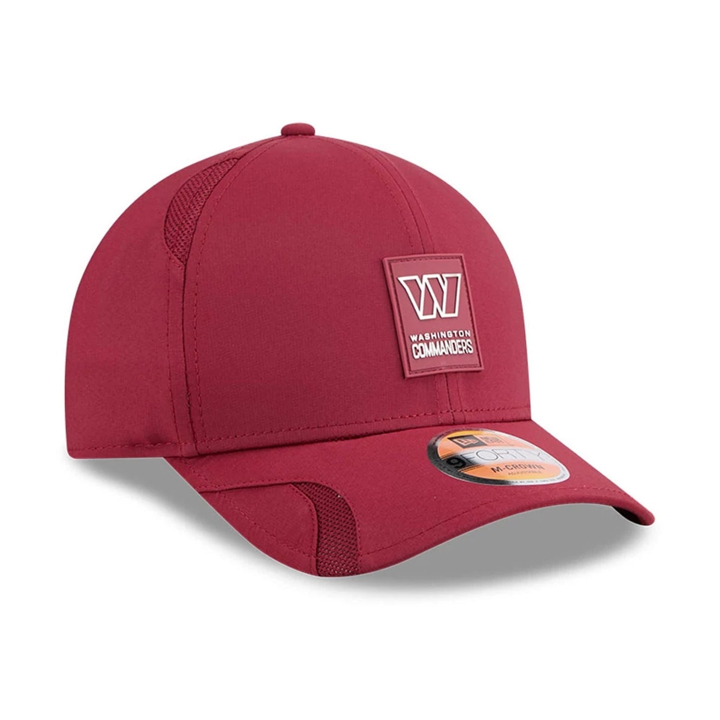 This is a Washington Commanders NFL Sideline 2025 Dark Red 9FORTY M-Crown Adjustable Cap 4