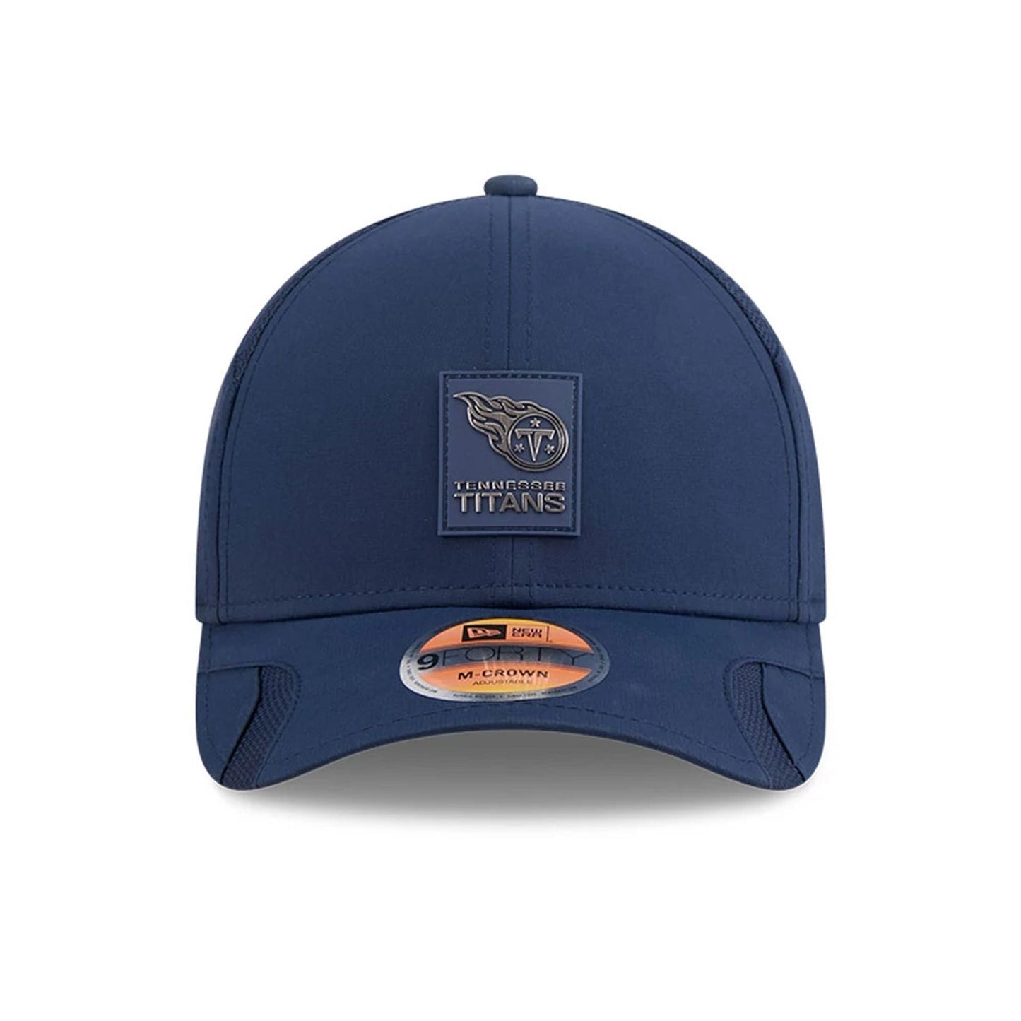 This is a Tennessee Titans NFL Sideline 2025 Dark Blue 9FORTY M-Crown Adjustable Cap 3