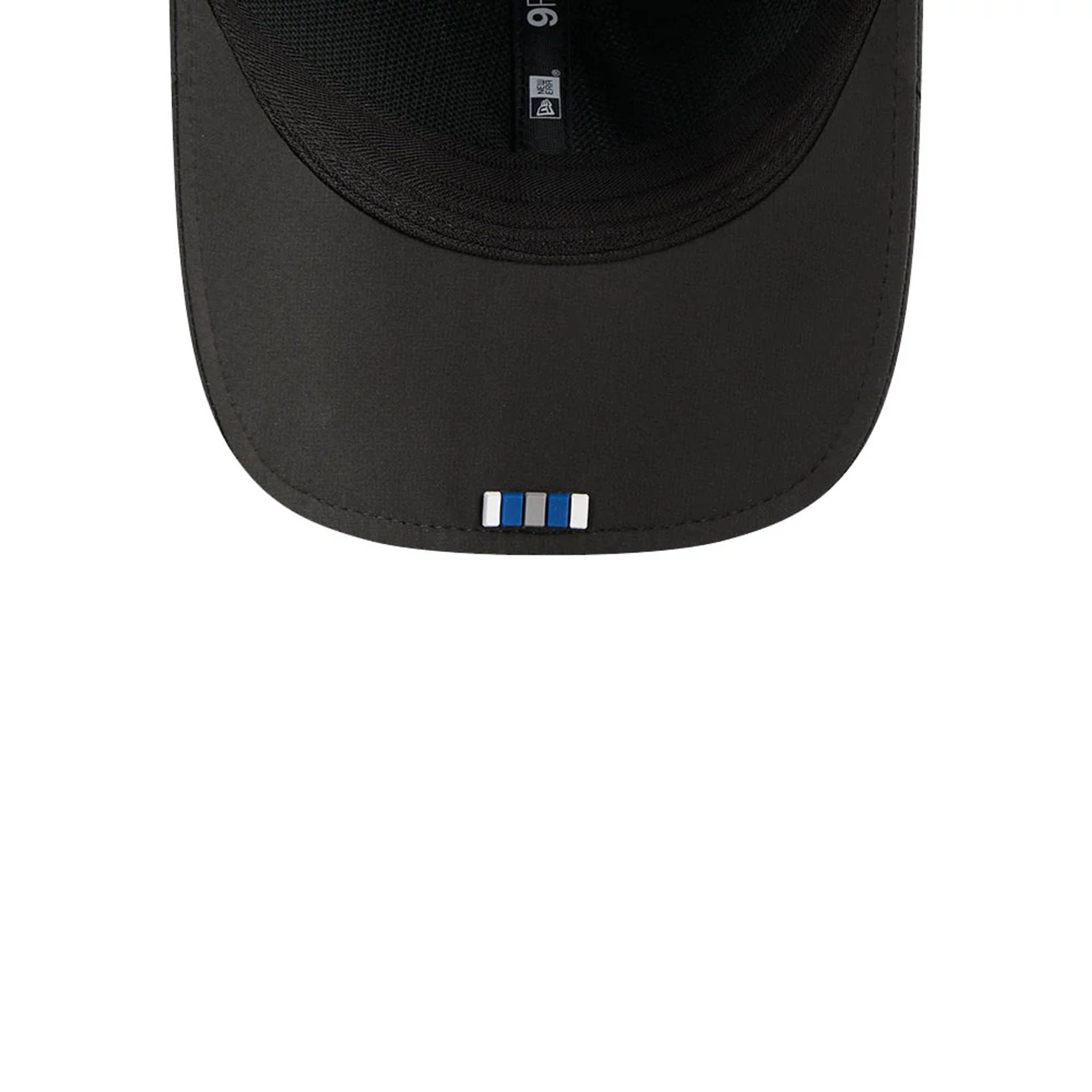 This is a Indianapolis Colts NFL Sideline 2025 Black 9FORTY M-Crown Adjustable Cap 2