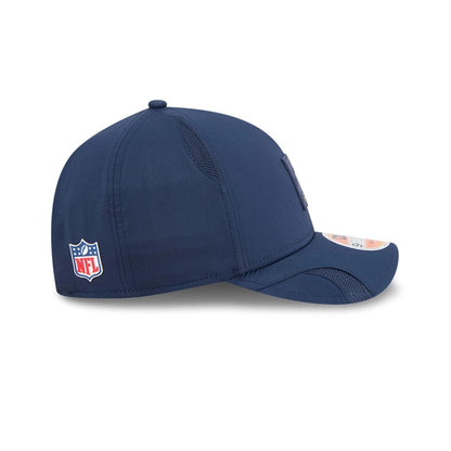This is a LA Chargers NFL Sideline 2025 Dark Blue 9FORTY M-Crown Adjustable Cap 5