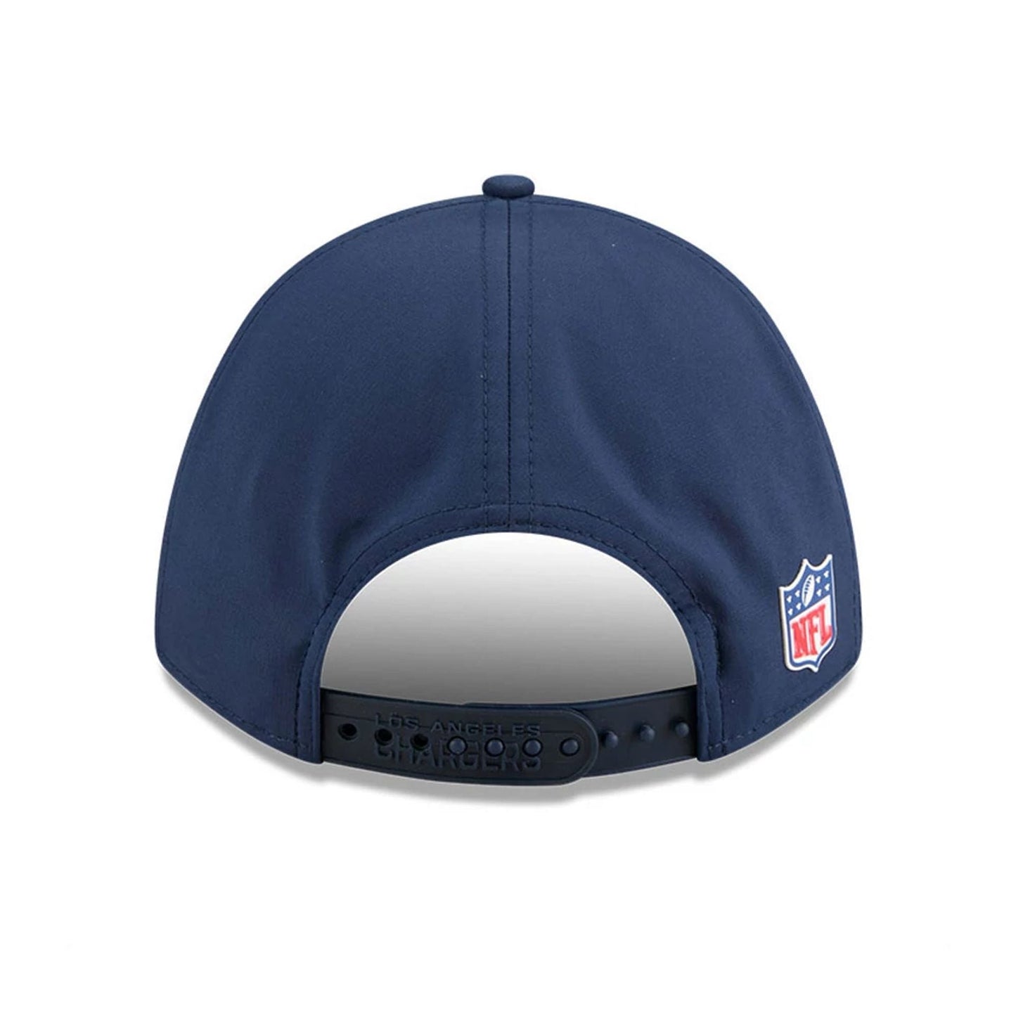 This is a LA Chargers NFL Sideline 2025 Dark Blue 9FORTY M-Crown Adjustable Cap 7
