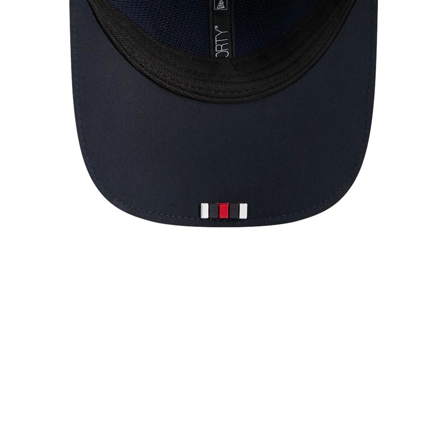 This is a Houston Texans NFL Sideline 2025 Navy 9FORTY M-Crown Adjustable Cap 2