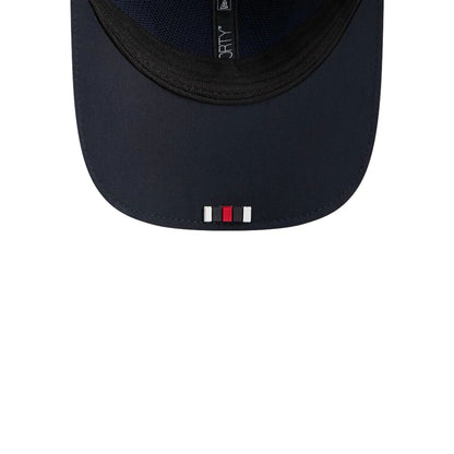 This is a Houston Texans NFL Sideline 2025 Navy 9FORTY M-Crown Adjustable Cap 2