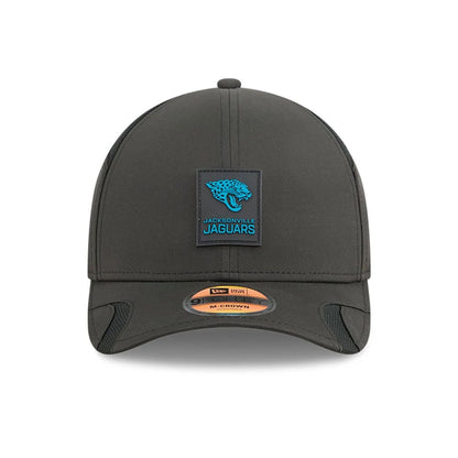 This is a Jacksonville Jaguars NFL Sideline 2025 Black 9FORTY M-Crown Adjustable Cap 3
