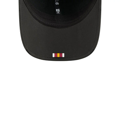 This is a Washington Commanders NFL Sideline 2025 Black 9FORTY M-Crown Adjustable Cap 2