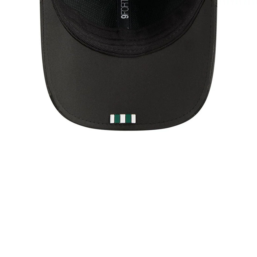 This is a New York Jets NFL Sideline 2025 Black 9FORTY M-Crown Adjustable Cap 2