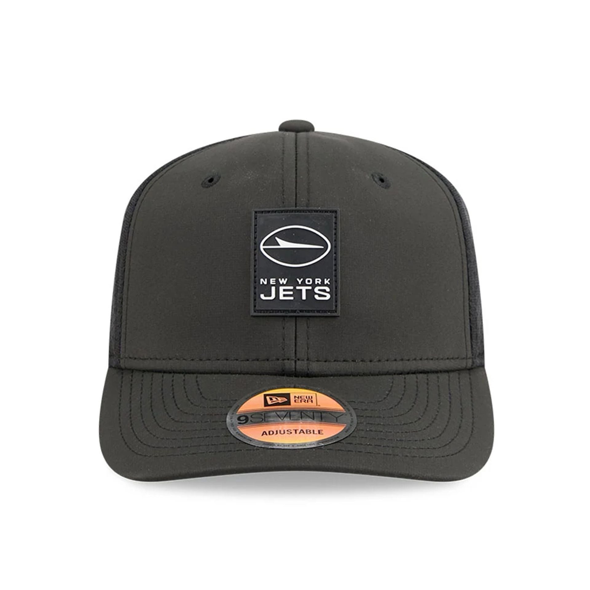 NFL Sideline 2025 New York Jets Black 9SEVENTY Trucker Stretch