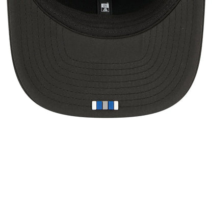 This is a Indianapolis Colts NFL Sideline 2025 Black 9SEVENTY Trucker Stretch Snap Adjustable Cap 2
