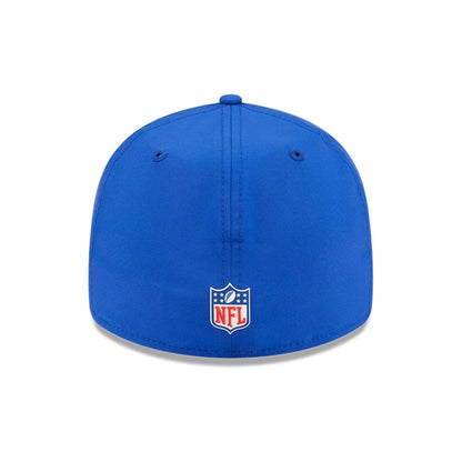 This is a Buffalo Bills NFL Sideline 2025 Blue Retro Crown 59FIFTY Fitted Cap 4