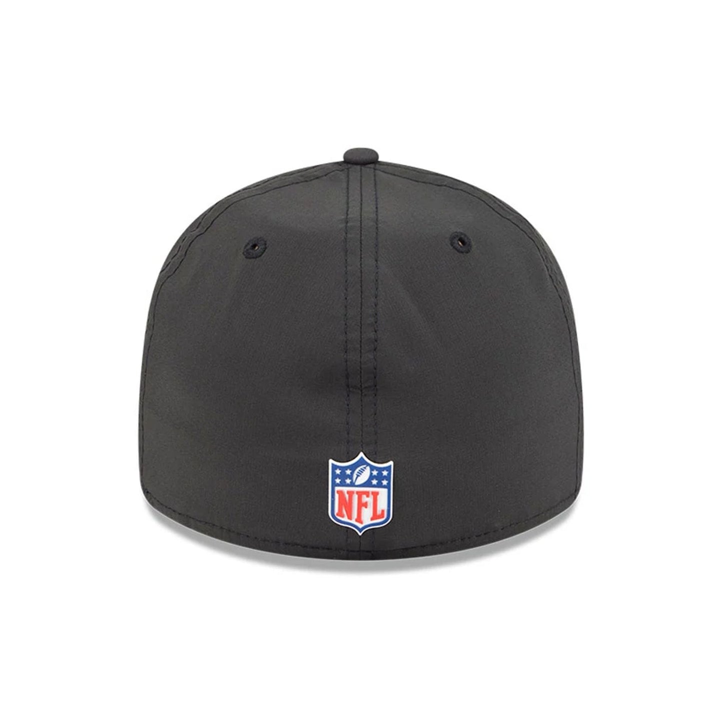 This is a Baltimore Ravens NFL Sideline 2025 Black Retro Crown 59FIFTY Fitted Cap 4