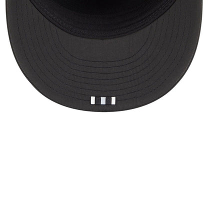 This is a Las Vegas Raiders NFL Sideline 2025 Black Retro Crown 59FIFTY Fitted Cap 7