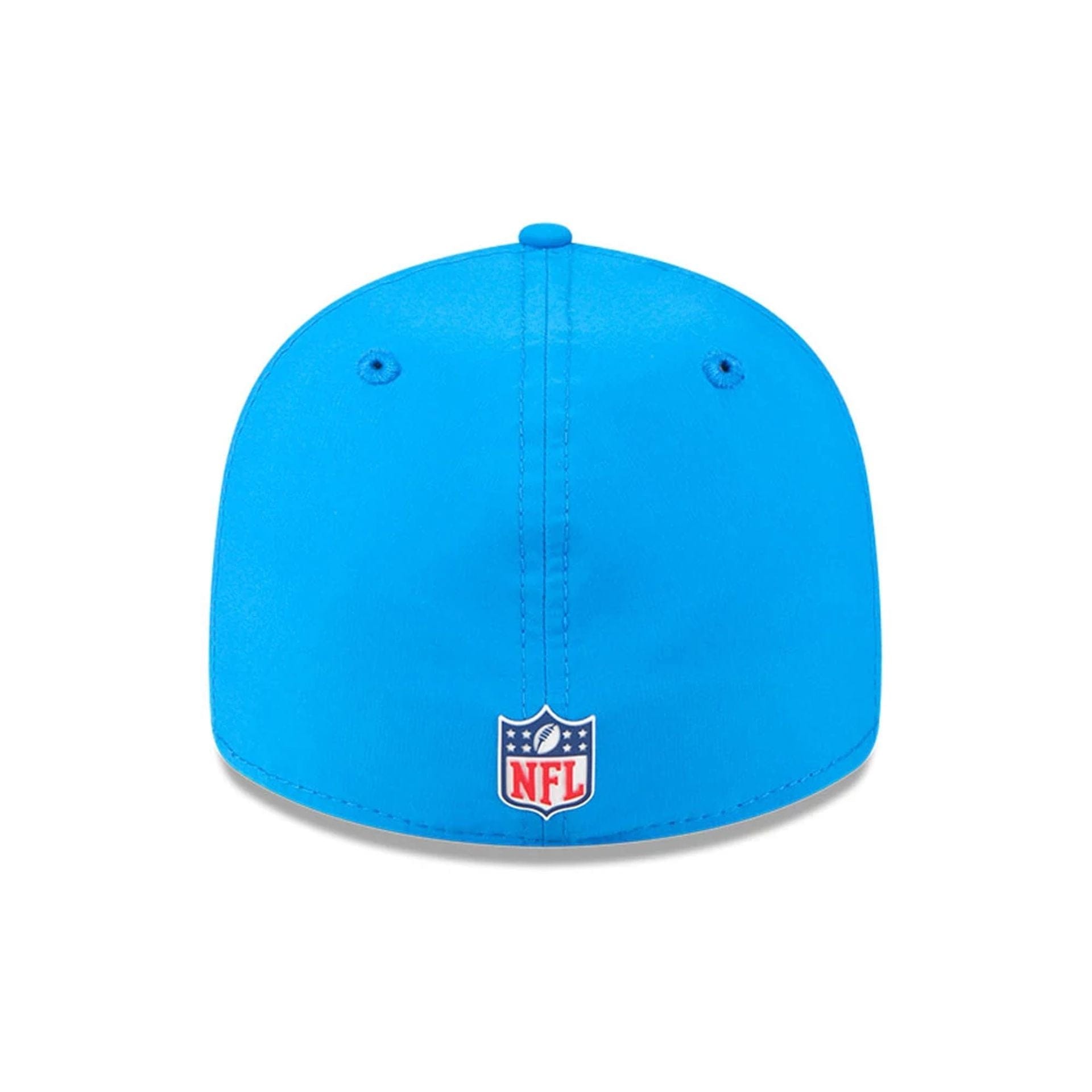 This is a Detroit Lions NFL Sideline 2025 Blue Retro Crown 59FIFTY Fitted Cap 7