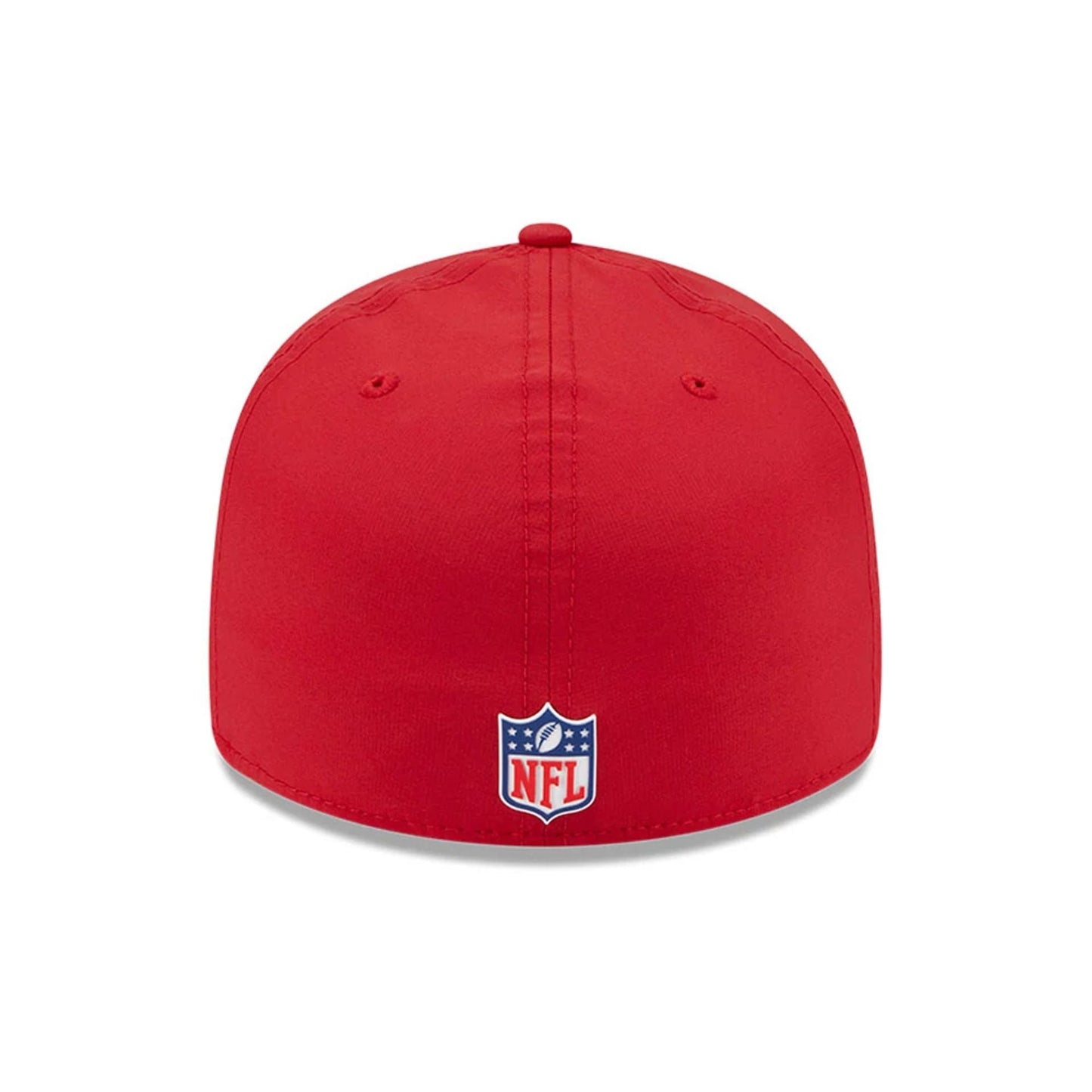 This is a Tampa Bay Buccaneers NFL Sideline 2025 Red Retro Crown 59FIFTY Fitted Cap 6