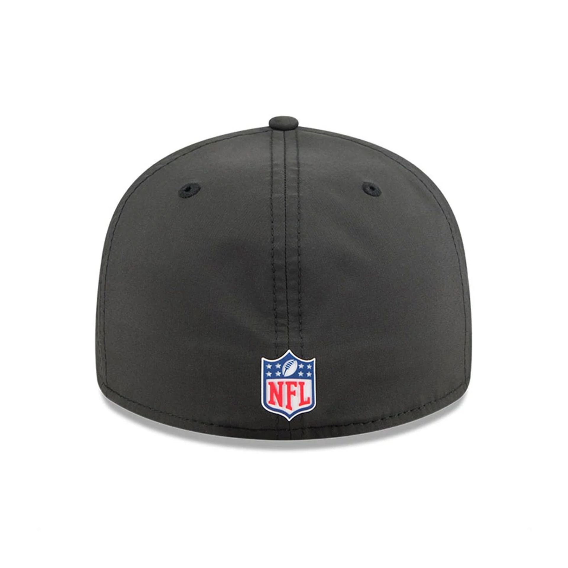 This is a Pittsburgh Steelers NFL Sideline 2025 Black Retro Crown 59FIFTY Fitted Cap 4
