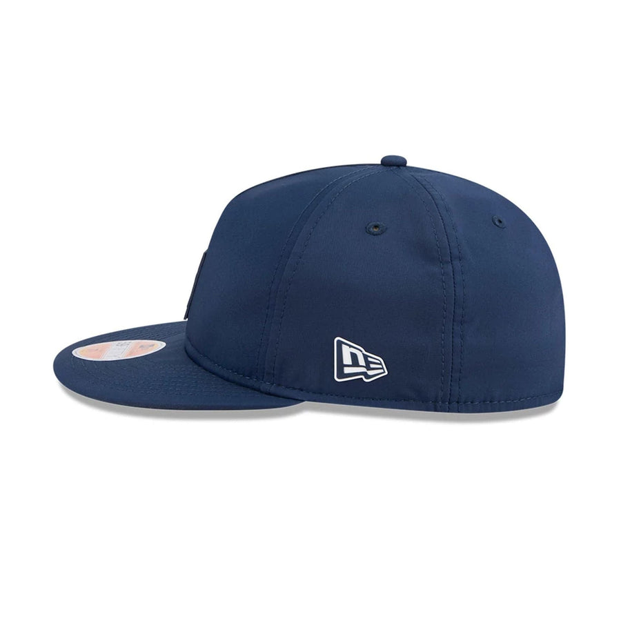 This is a Seattle Seahawks NFL Sideline 2025 Dark Blue Retro Crown 59FIFTY Fitted Cap 5