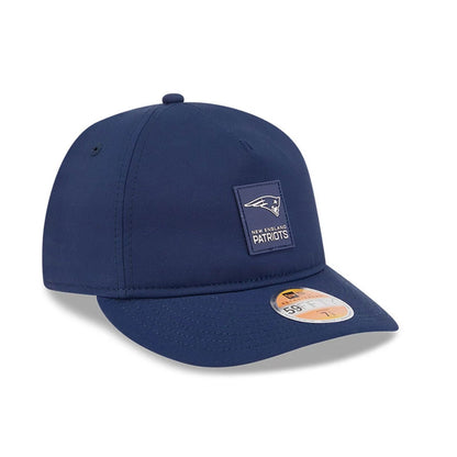 This is a New England Patriots NFL Sideline 2025 Dark Blue Retro Crown 59FIFTY Fitted Cap 3