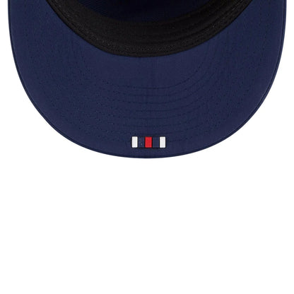 This is a New England Patriots NFL Sideline 2025 Dark Blue Retro Crown 59FIFTY Fitted Cap 7