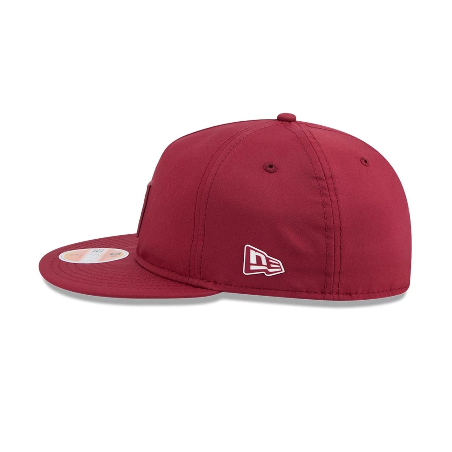 This is a Washington Commanders NFL Sideline 2025 Dark Red Retro Crown 59FIFTY Fitted Cap 4