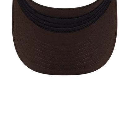 This is a Cleveland Browns NFL Sideline 2025 Dark Brown Visor 7
