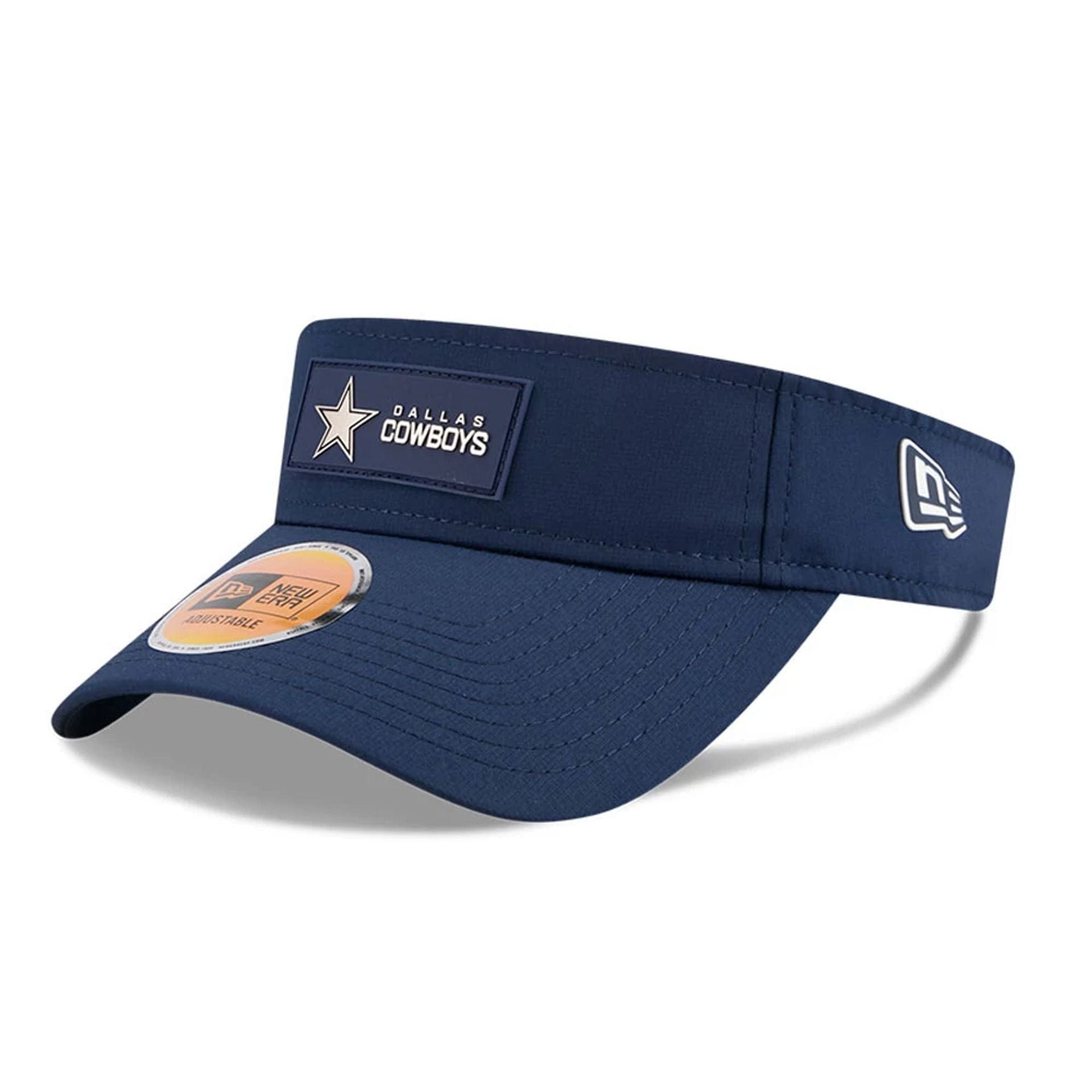 This is a Dallas Cowboys NFL Sideline 2025 Dark Blue Visor 1