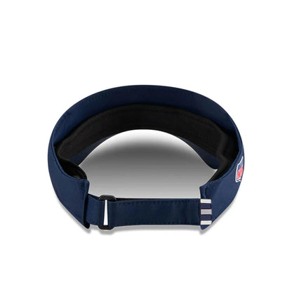 This is a Dallas Cowboys NFL Sideline 2025 Dark Blue Visor 7