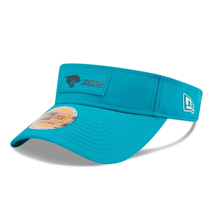 This is a Jacksonville Jaguars NFL Sideline 2025 Turquoise Visor 1