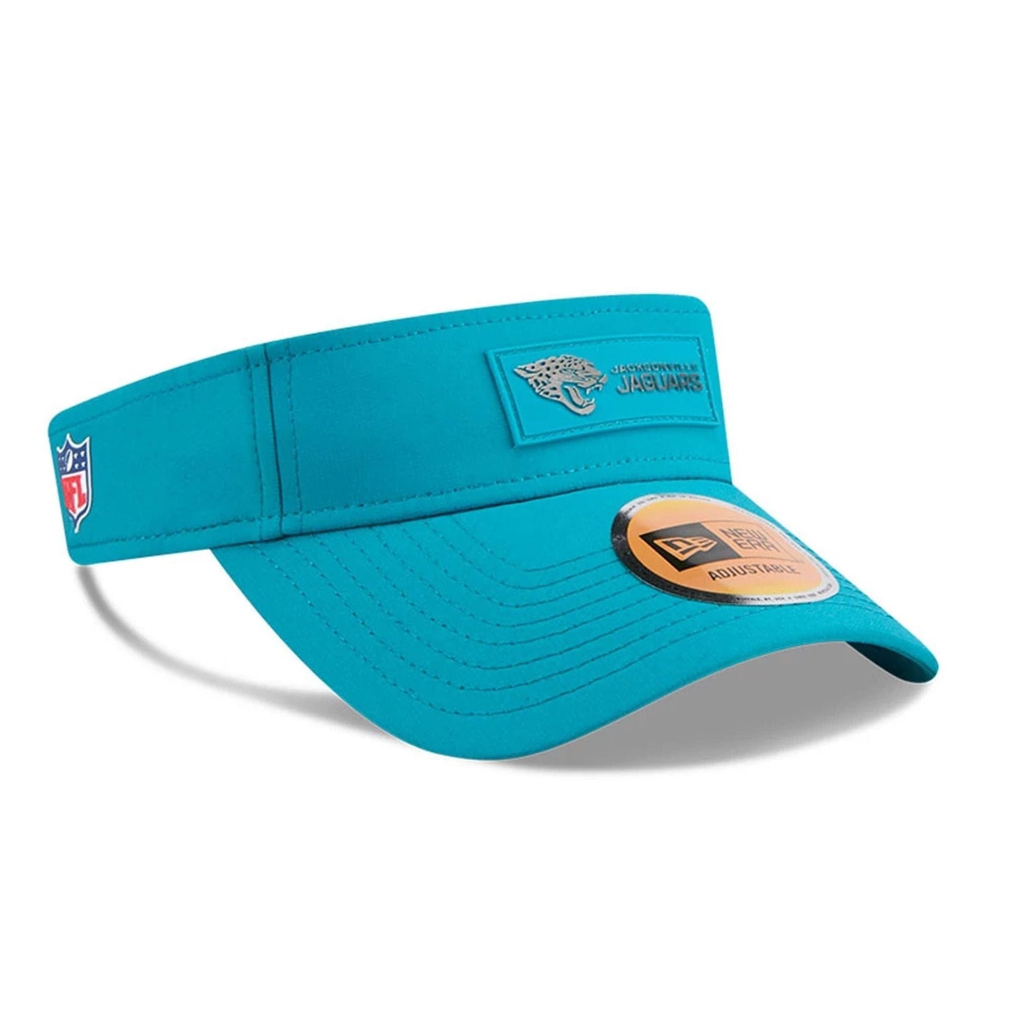 This is a Jacksonville Jaguars NFL Sideline 2025 Turquoise Visor 3