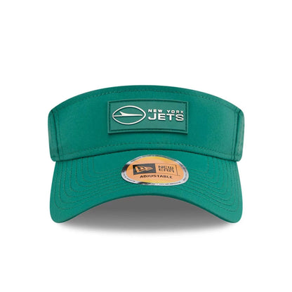 This is a New York Jets NFL Sideline 2025 Green Visor 2