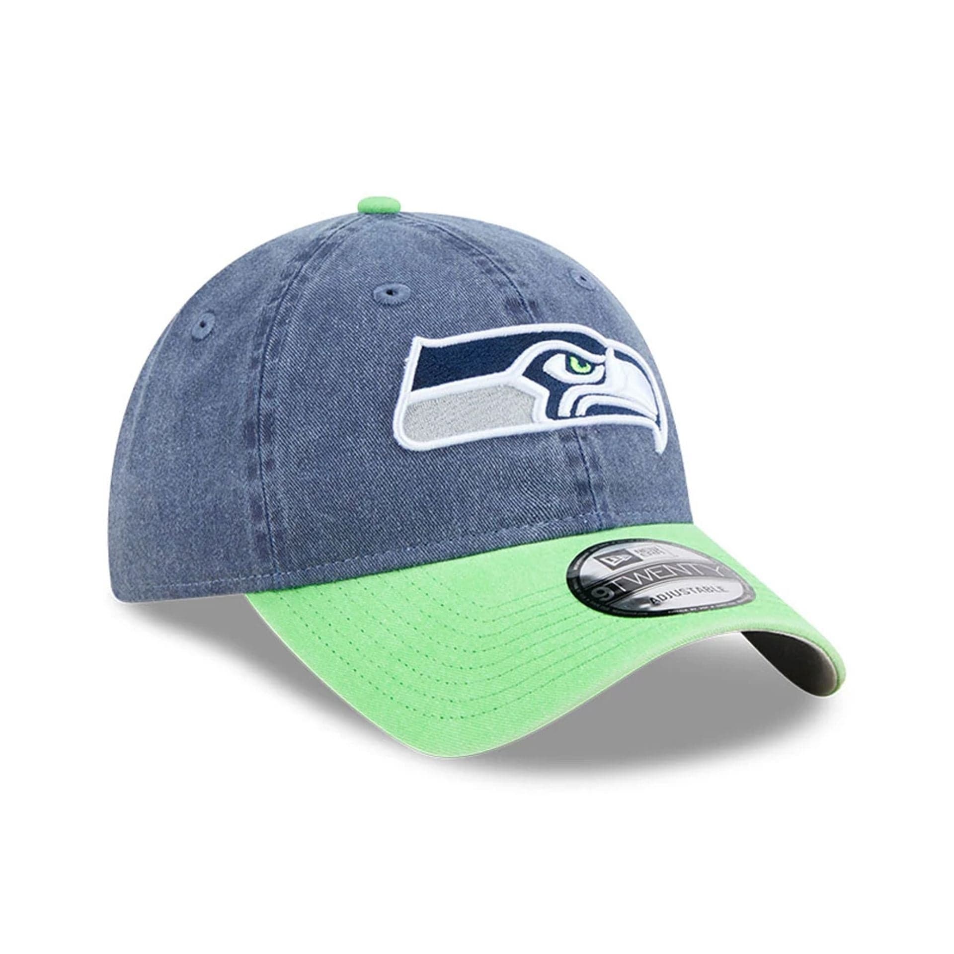 This is a Seattle Seahawks NFL Select Navy 9TWENTY Adjustable Cap 4