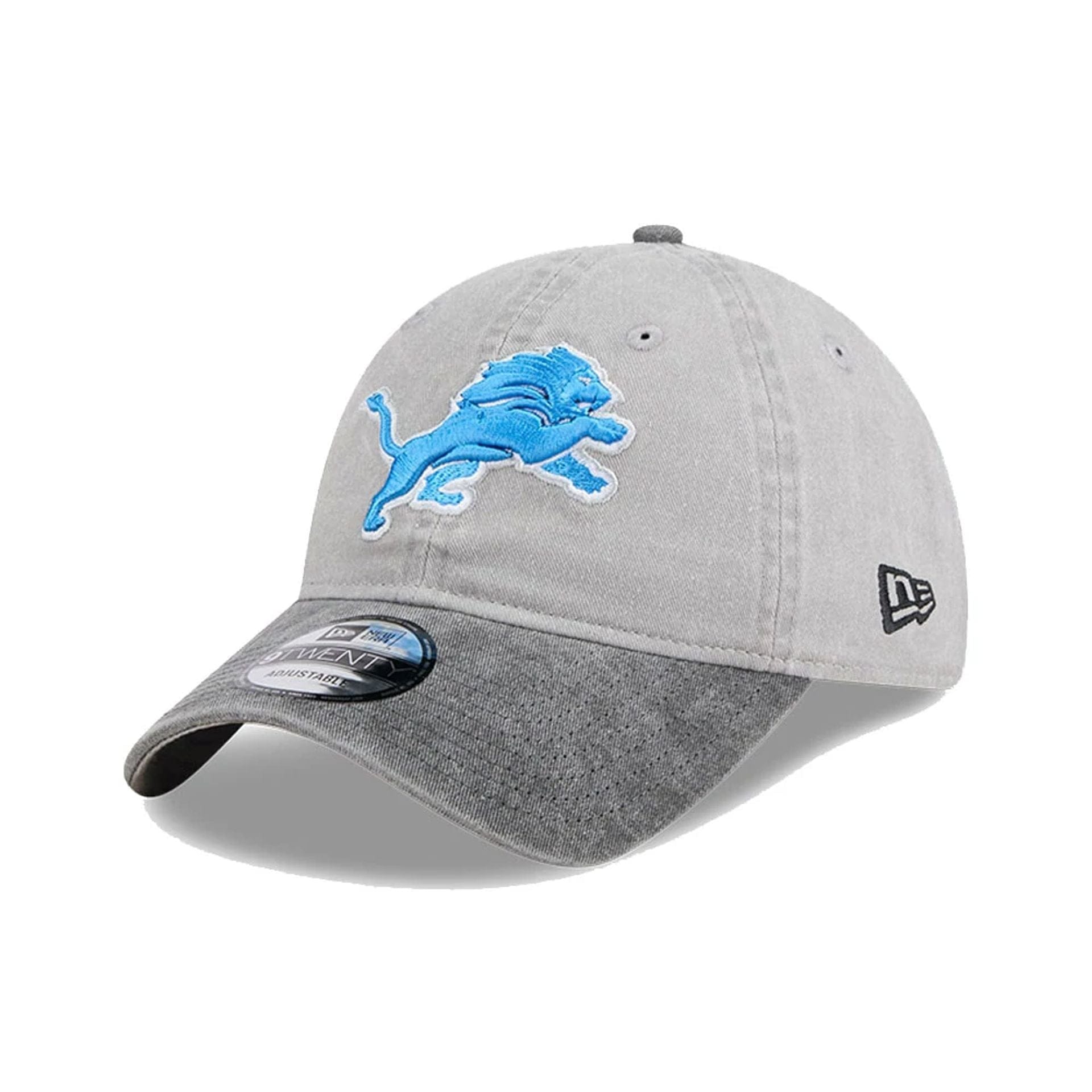This is a Detroit Lions NFL Select Grey 9TWENTY Adjustable Cap 1