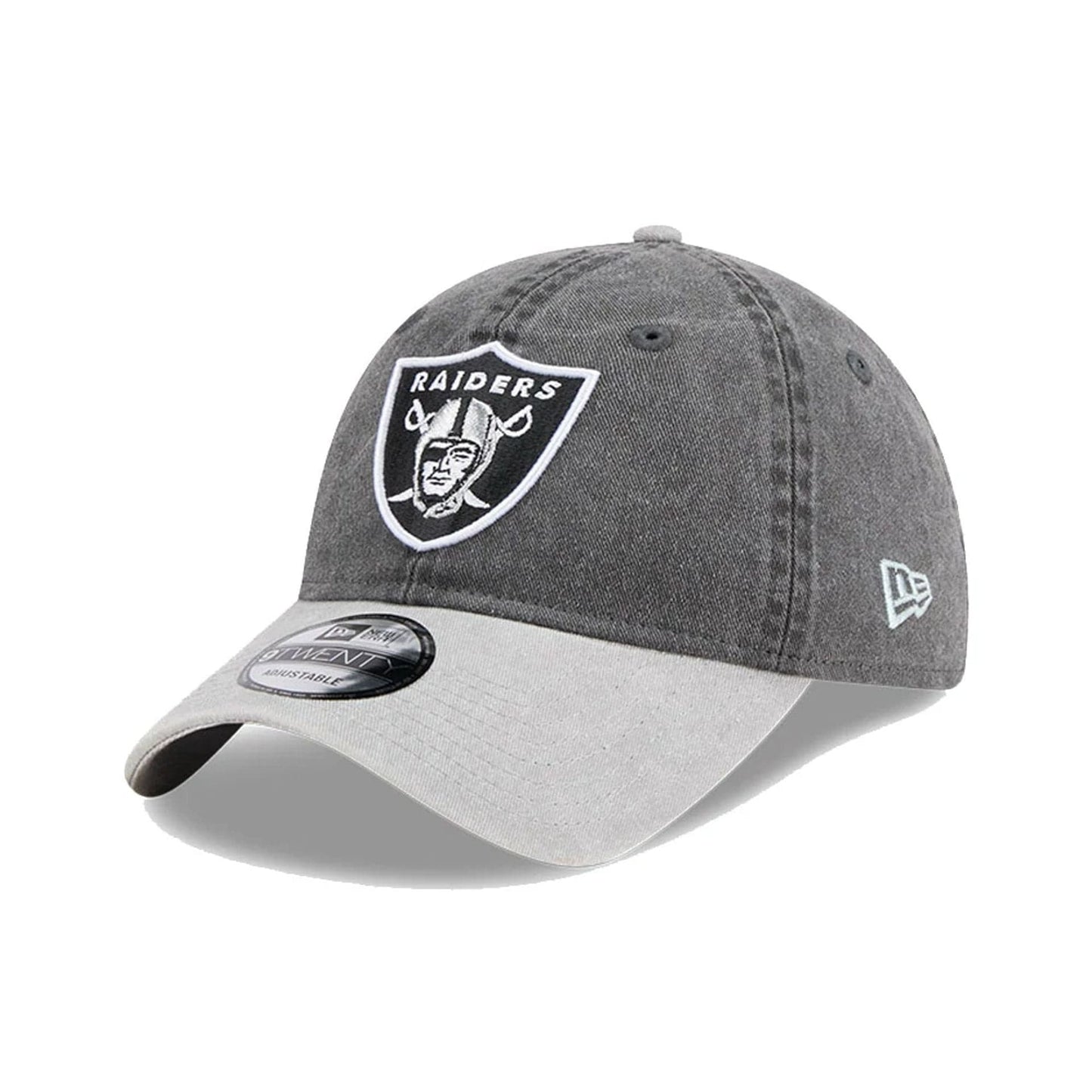 This is a Las Vegas Raiders NFL Select Black 9TWENTY Adjustable Cap 1