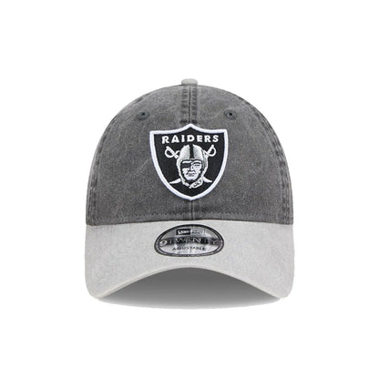 This is a Las Vegas Raiders NFL Select Black 9TWENTY Adjustable Cap 2