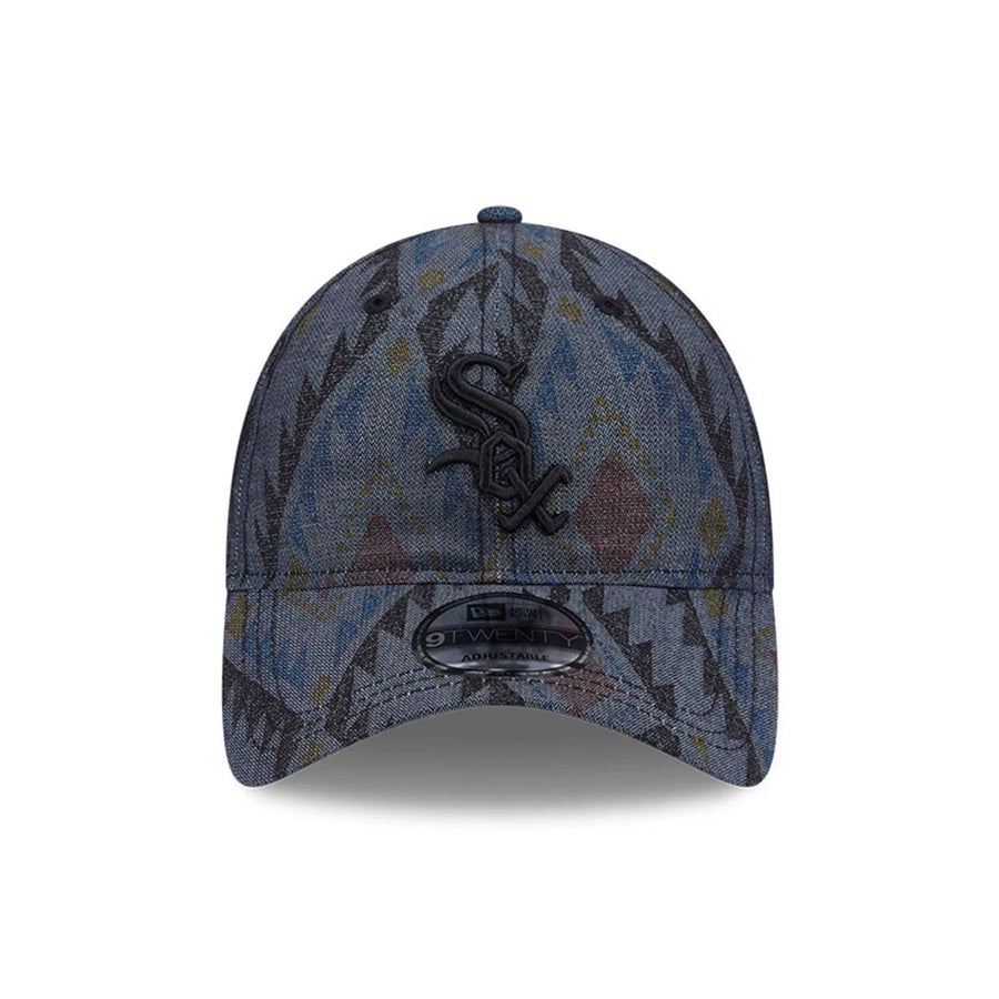 This is a Chicago White Sox Aztec Pattern Navy 9TWENTY Adjustable Cap 3