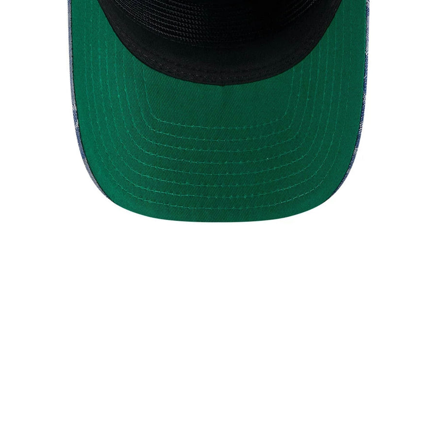 This is a Baltimore Orioles Denim Jacquard Blue Golfer Adjustable Cap 2