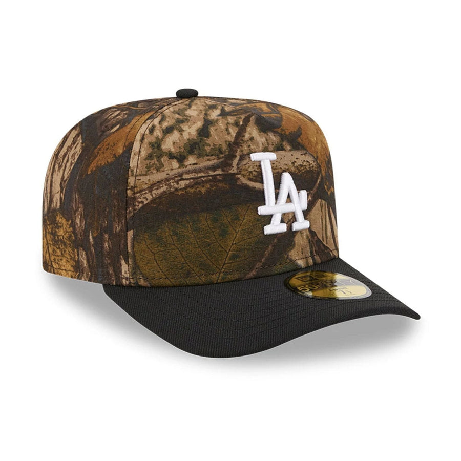 This is a LA Dodgers MLB Ripstop Camo Assorted Print 59FIFTY A-Frame Fitted Cap 4
