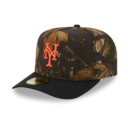 This is a New York Mets MLB Ripstop Camo Assorted Print 59FIFTY A-Frame Fitted Cap 1