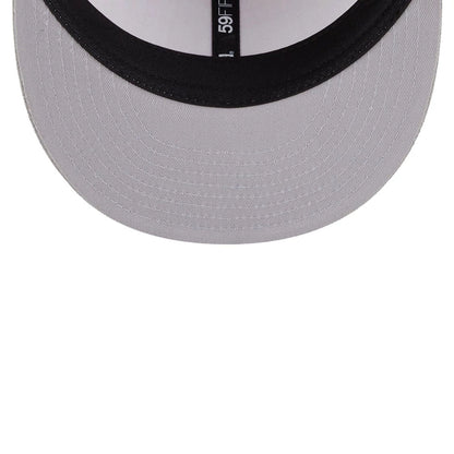 This is a New Era Earth Day Beige Retro Crown 59FIFTY Fitted Cap 6