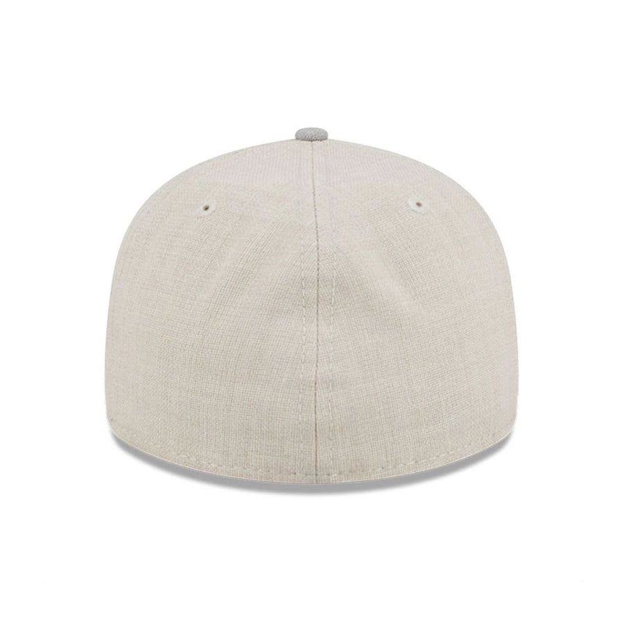 This is a New Era Earth Day Beige Retro Crown 59FIFTY Fitted Cap 7