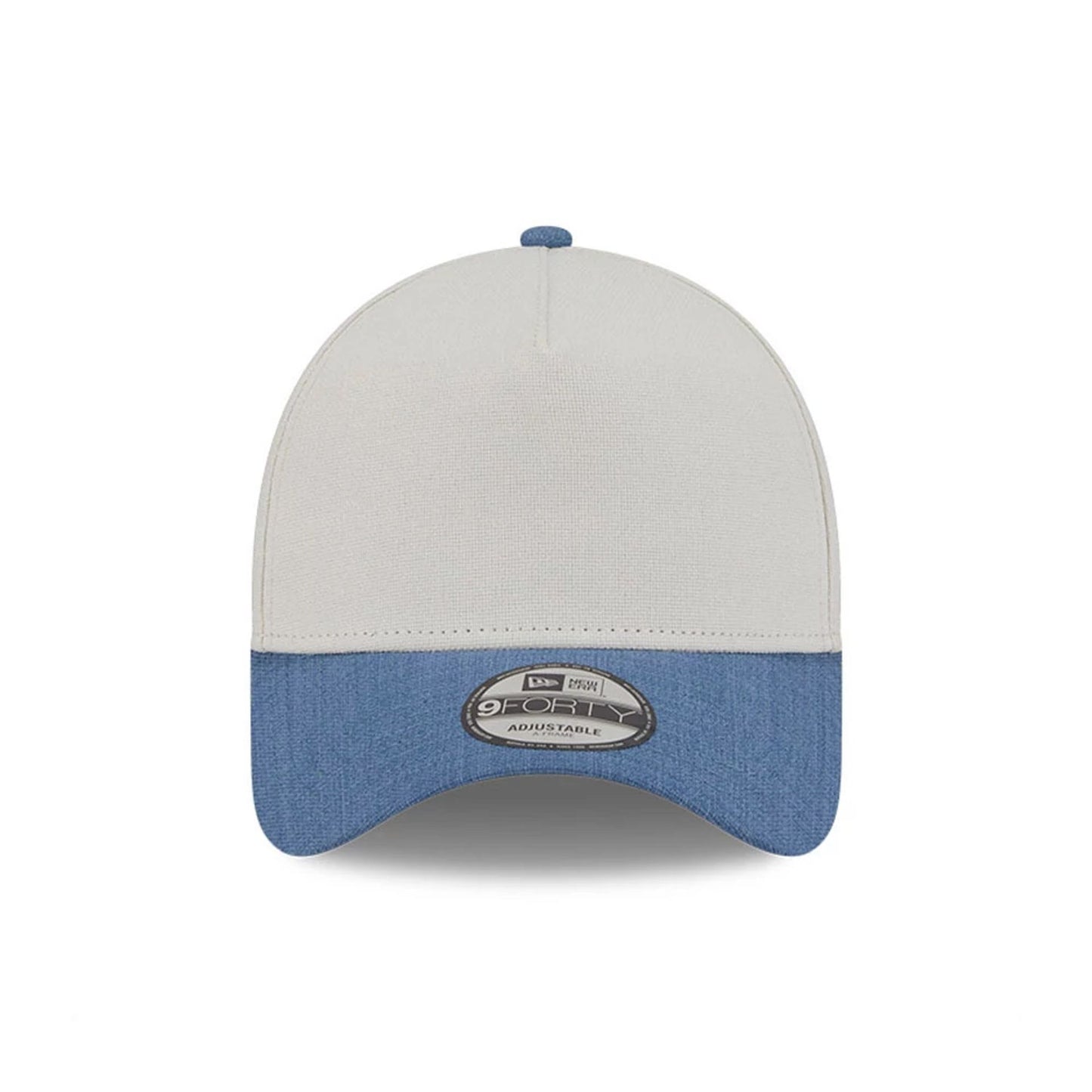 This is a New Era Earth Day White & Blue 9FORTY A-Frame Adjustable Cap 2