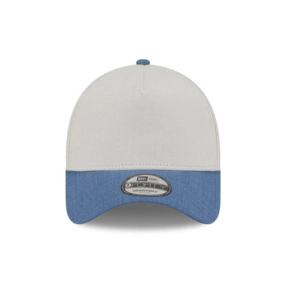 This is a New Era Earth Day White & Blue 9FORTY A-Frame Adjustable Cap 2
