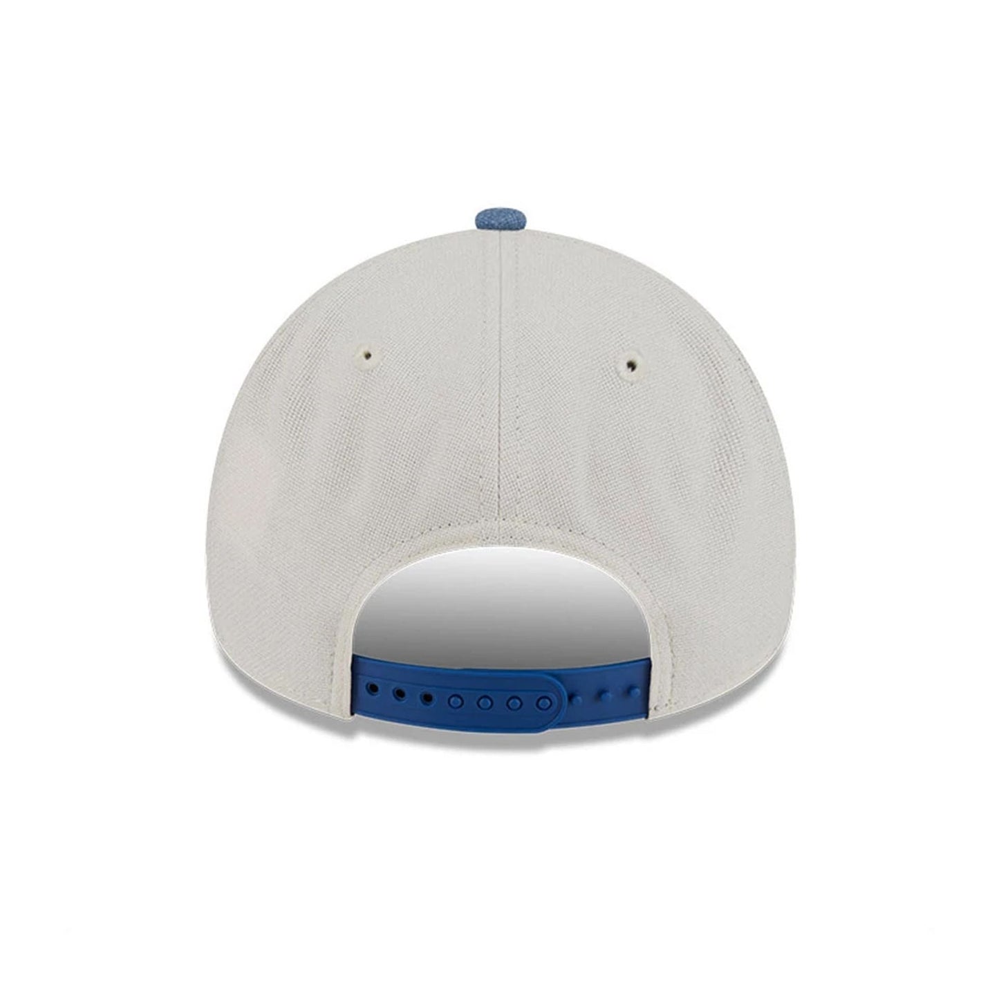 This is a New Era Earth Day White & Blue 9FORTY A-Frame Adjustable Cap 6
